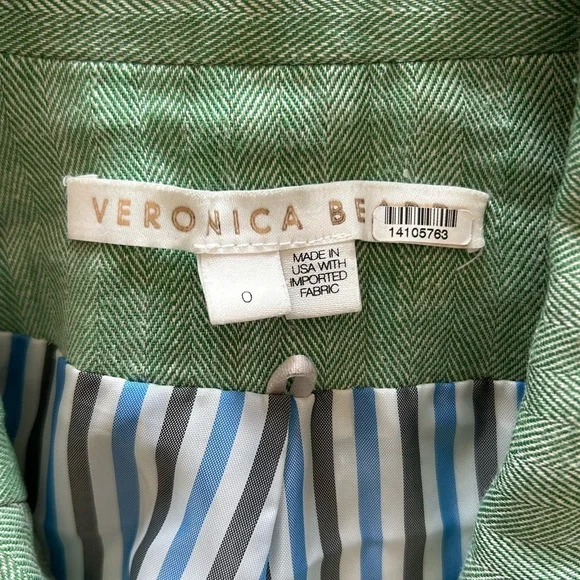 Veronica Beard Beacon Dickey Linen-blend Blazer - Picture 8 of 14